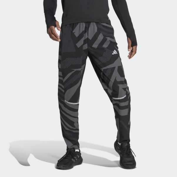 Adidas Possède Le Pantalon Saisonnier Run Noir
