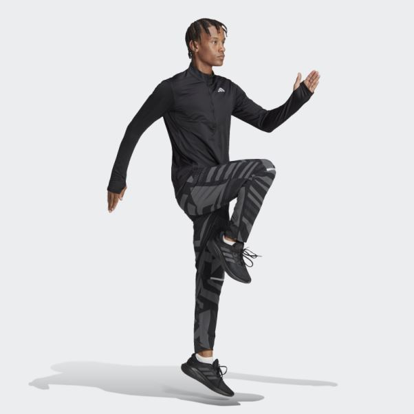 Adidas Possède Le Pantalon Saisonnier Run Noir