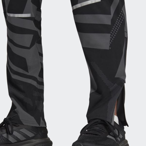 Adidas Possède Le Pantalon Saisonnier Run Noir