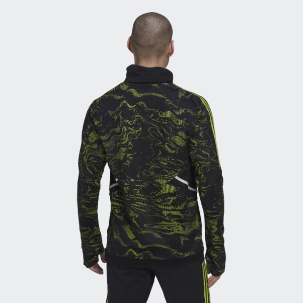 Manchester United Condivo 22 Pro Warm Top Slime Adidas