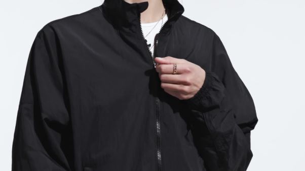 Haut De Survêtement En Nylon Premium Essentials Adidas Noir
