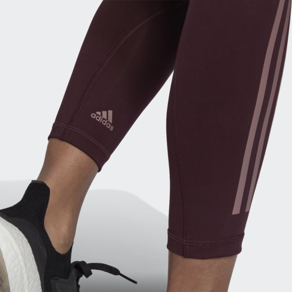 Optime Trainicons 7/8 Legging Adidas Bordeaux