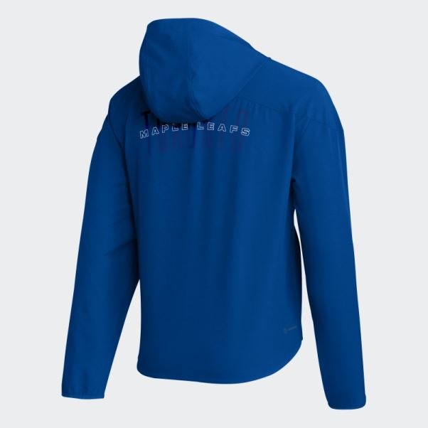 Adidas Sweat à Capuche Maple Leafs Bleu