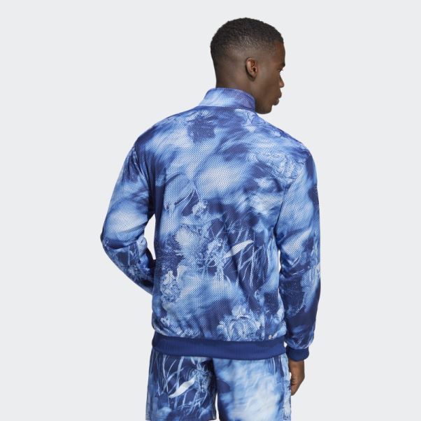 Veste Réversible Tissée Stretch Melbourne Tennis Adidas Winner Bleu