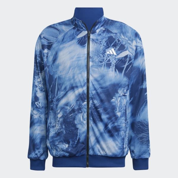 Veste Réversible Tissée Stretch Melbourne Tennis Adidas Winner Bleu