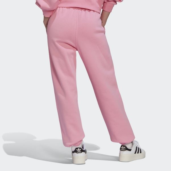 Pantalon De Jogging Adidas Adicolor Essentials Polaire Rose