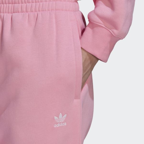 Pantalon De Jogging Adidas Adicolor Essentials Polaire Rose