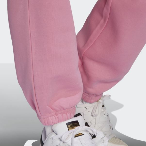 Pantalon De Jogging Adidas Adicolor Essentials Polaire Rose