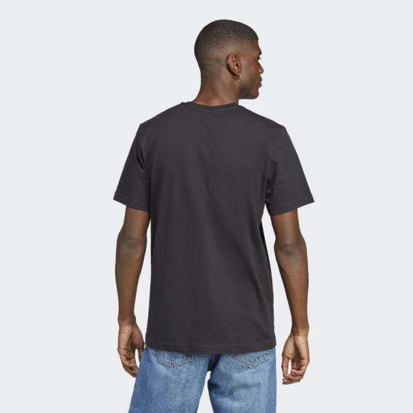 T-shirt Key City London Marque Adidas Noir