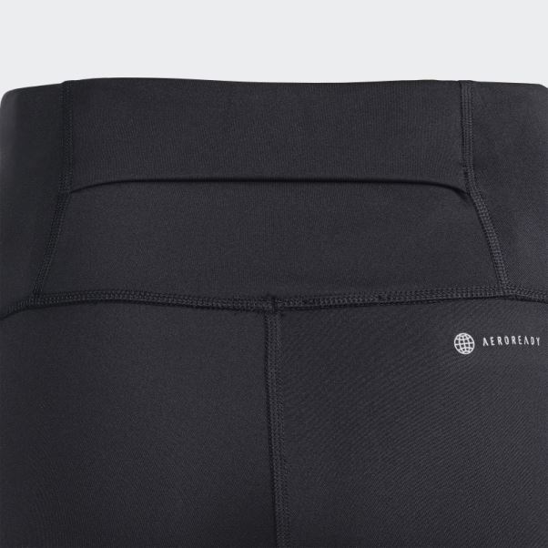 Leggings 7/8 à 3 Bandes Dailyrun Noir Adidas