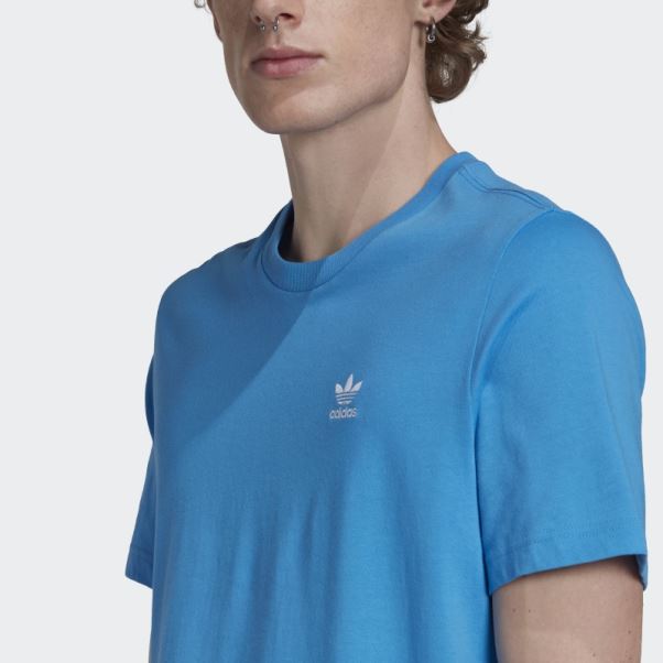 Adidas Adicolor Essentials Trefoil Tee Bleu
