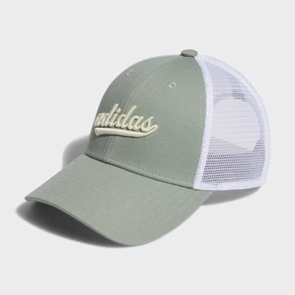 Casquette De Camionneur En Maille Adidas Argent