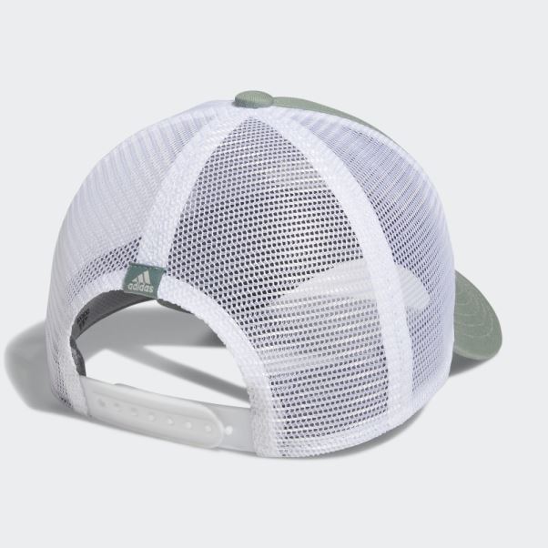 Casquette De Camionneur En Maille Adidas Argent