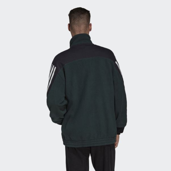 Adidas Future Icon 3-stripes Sweat Polaire Vert