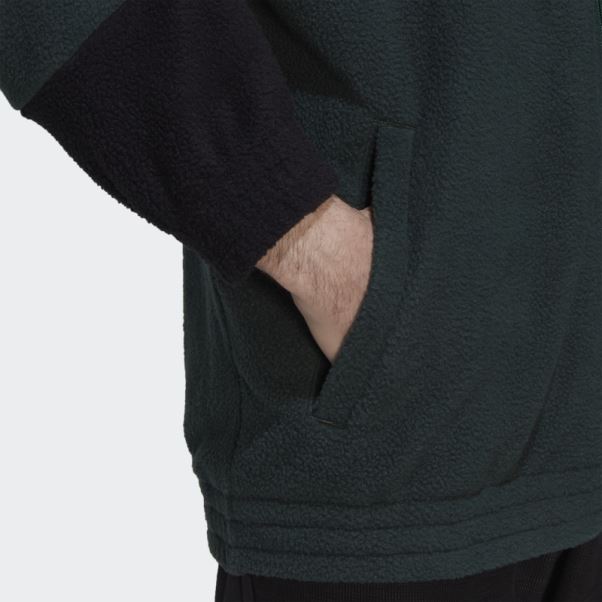 Adidas Future Icon 3-stripes Sweat Polaire Vert