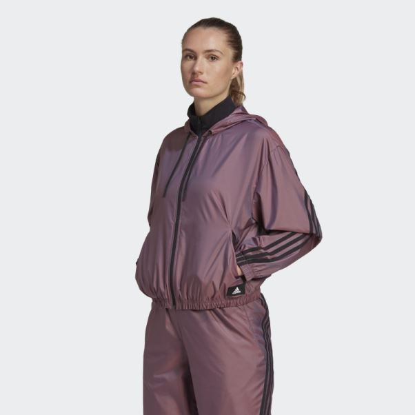 Veste Tissée Adidas Future Icons Rouge