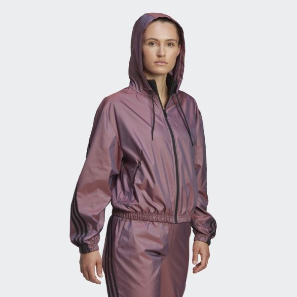 Veste Tissée Adidas Future Icons Rouge