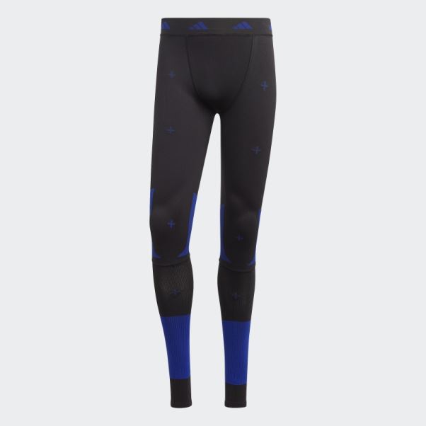 Collant D'entraînement Adidas Techfit Recharge Noir