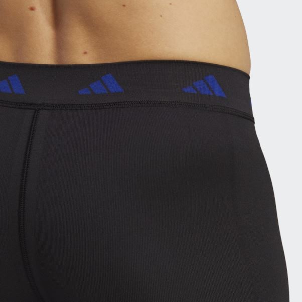 Collant D'entraînement Adidas Techfit Recharge Noir