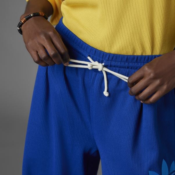 Pantalon Large Adidas Adicolor Heritage Maintenant En Tricot Royal