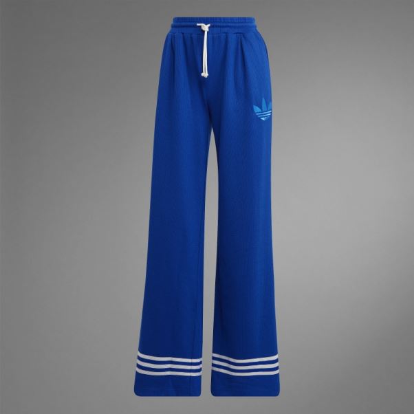 Pantalon Large Adidas Adicolor Heritage Maintenant En Tricot Royal