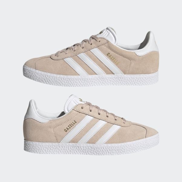 Gazelle Chaussures Adidas Teinte Rose