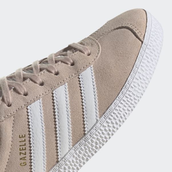 Gazelle Chaussures Adidas Teinte Rose