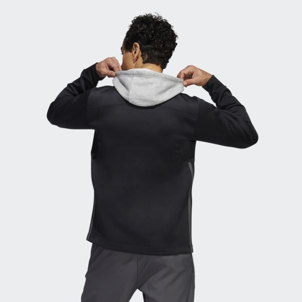 Sweat à Capuche Noir Vegas Skate Lace Adidas