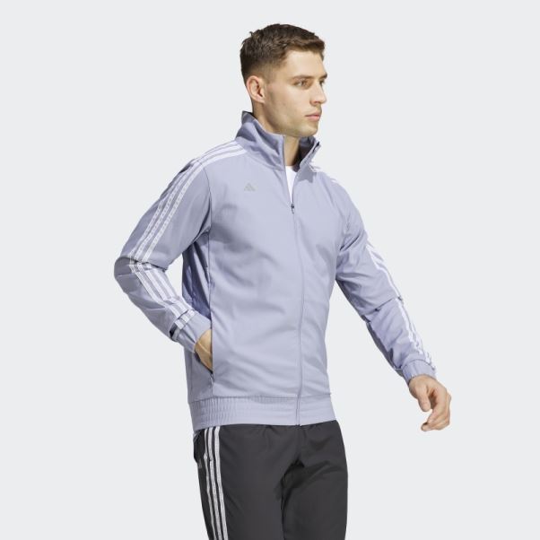 La Veste De Cyclisme Trackstand Argent Violet Adidas