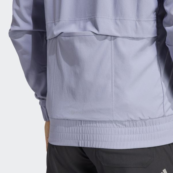 La Veste De Cyclisme Trackstand Argent Violet Adidas