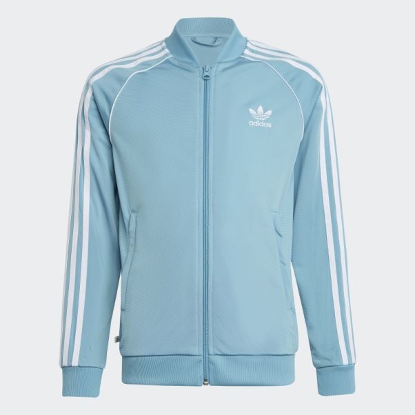 Veste De Survêtement Adidas Adicolor Sst Bleu