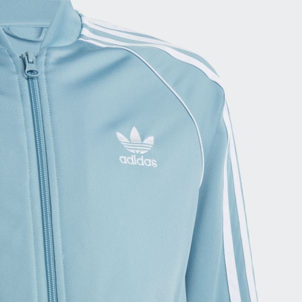 Veste De Survêtement Adidas Adicolor Sst Bleu