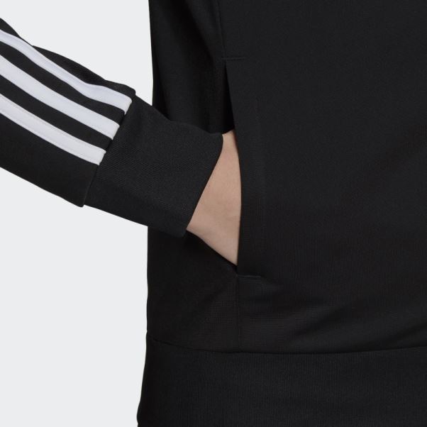 Veste De Survêtement Slim à 3 Bandes Primegreen Essentials Noir Adidas