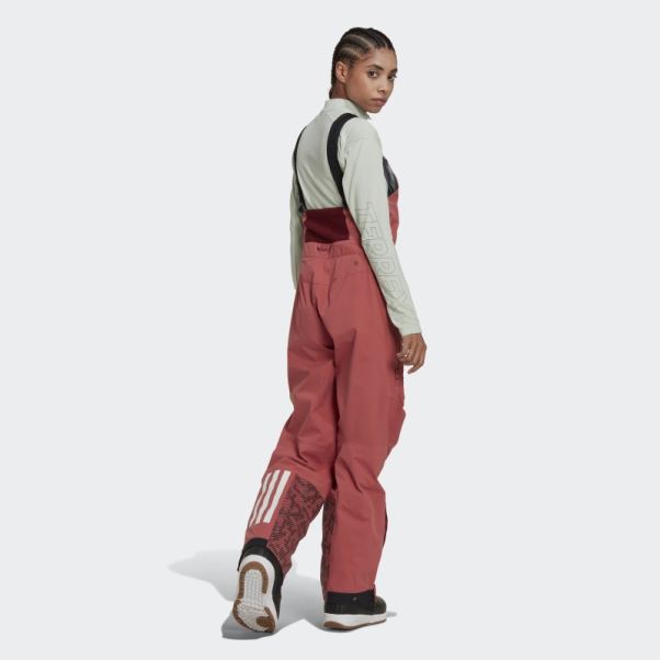 Pantalon De Snow Terrex 3layer Gore-tex Rouge Adidas