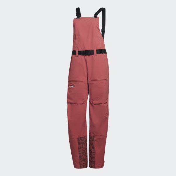 Pantalon De Snow Terrex 3layer Gore-tex Rouge Adidas