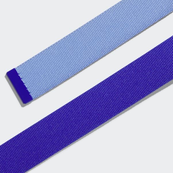 Ceinture Web Adidas Golf Réversible Bleue