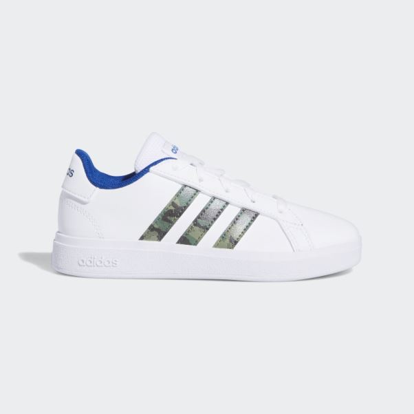 Chaussure De Tennis Grand Court Lifestyle Lace Blanc Adidas