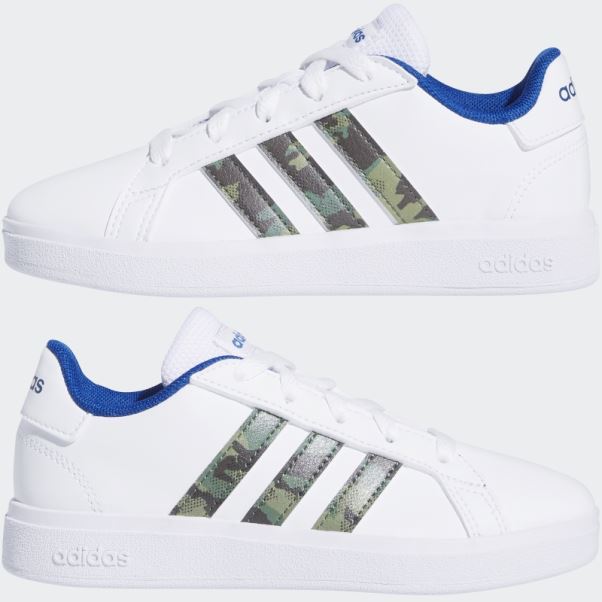 Chaussure De Tennis Grand Court Lifestyle Lace Blanc Adidas