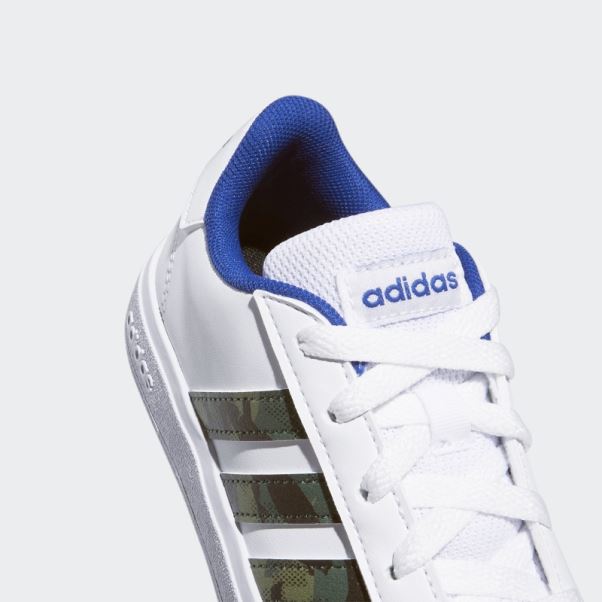 Chaussure De Tennis Grand Court Lifestyle Lace Blanc Adidas