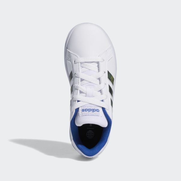 Chaussures Adidas Grand Court 2.0 Bleu Roi
