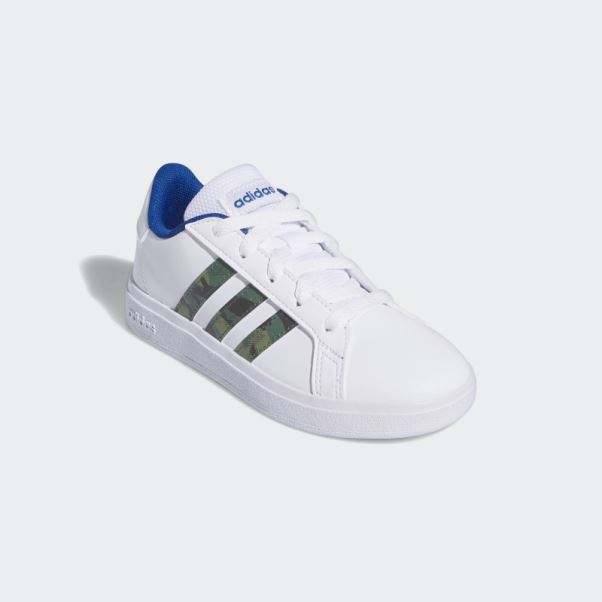 Chaussures Adidas Grand Court 2.0 Bleu Roi