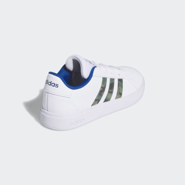 Chaussures Adidas Grand Court 2.0 Bleu Roi