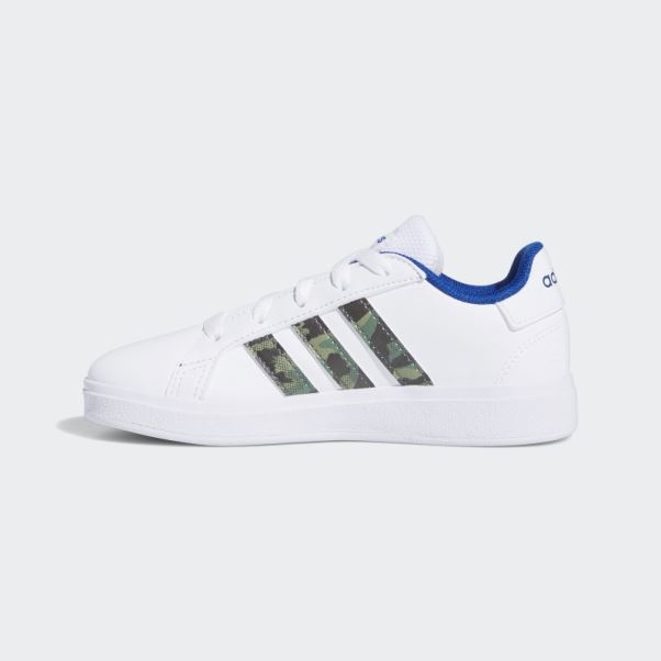 Chaussures Adidas Grand Court 2.0 Bleu Roi