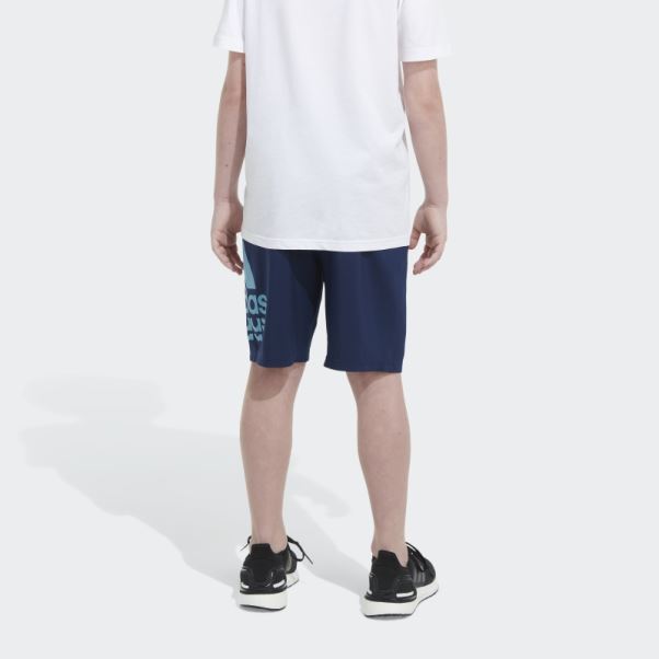 Short De Sport à écusson Tissé Essentials Bleu Marine Adidas
