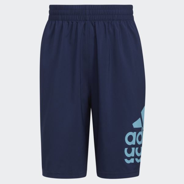 Short De Sport à écusson Tissé Essentials Bleu Marine Adidas
