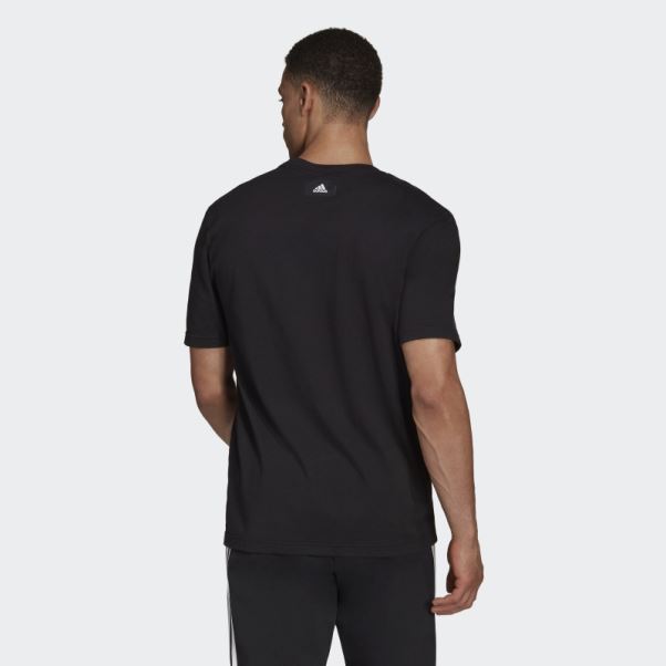 T-shirt Graphique Logo Adidas Future Icons Noir