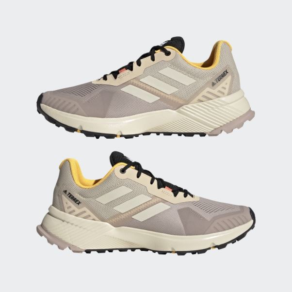Terrex Soulstride Chaussures De Course Sur Sentier Taupe Adidas