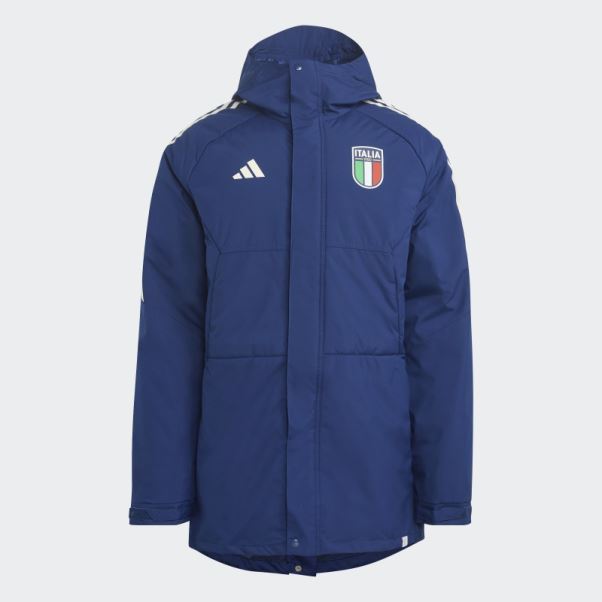 Parka Italy Condivo 23 Stadium Adidas Bleu Foncé