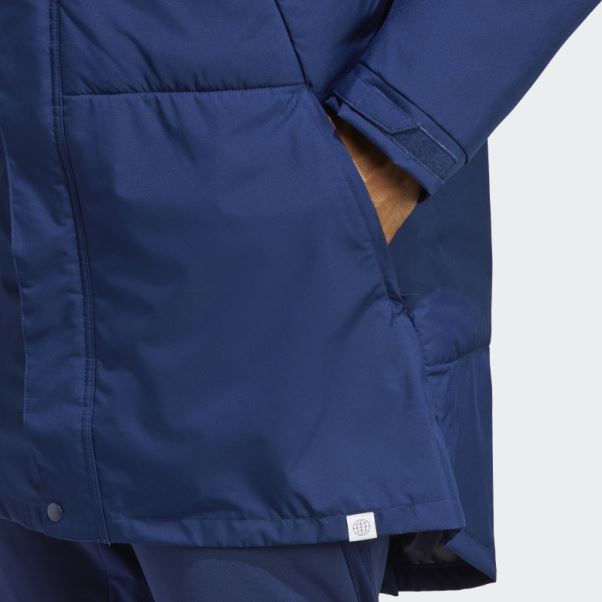 Parka Italy Condivo 23 Stadium Adidas Bleu Foncé
