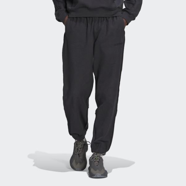 Pantalon De Survêtement Adidas Loopback En Carbone